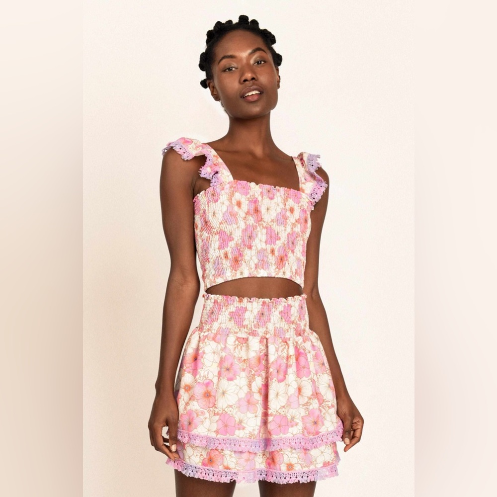 Peixoto Mariel skirt set